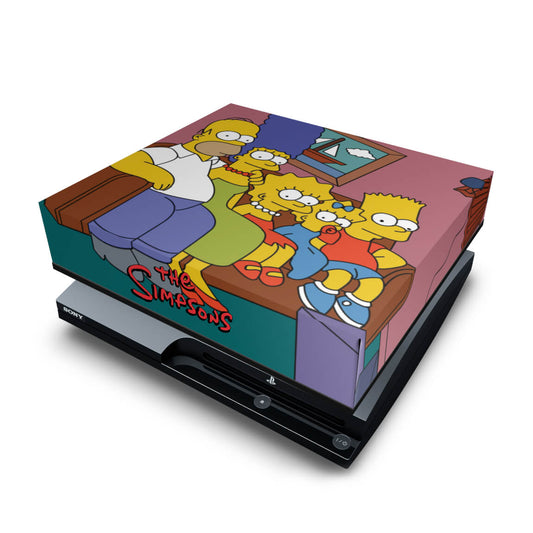 PS3 Slim Capa Anti Poeira - Simpsons