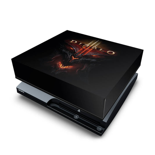 PS3 Slim Capa Anti Poeira - Diablo 3
