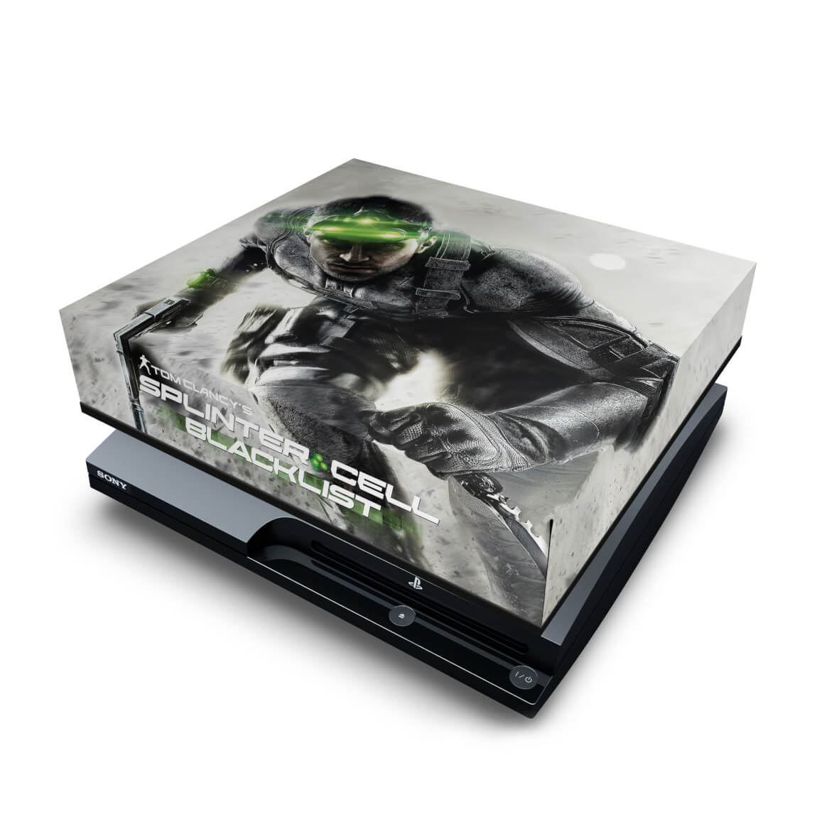 PS3 Slim Capa Anti Poeira - Splinter Cell Blacklist