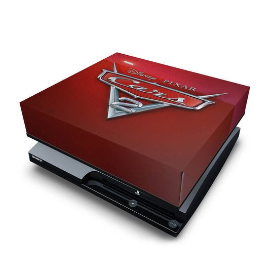 PS3 Slim Capa Anti Poeira - Carros 2 Cars