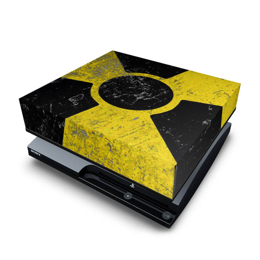 PS3 Slim Capa Anti Poeira - Radioativo