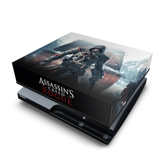 PS3 Slim Capa Anti Poeira - Assassins Creed Rogue