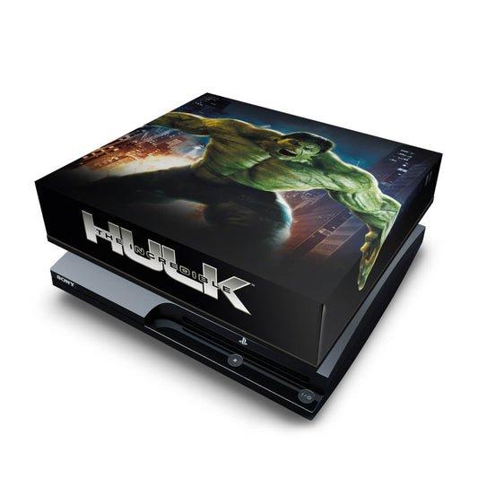PS3 Slim Capa Anti Poeira - Hulk
