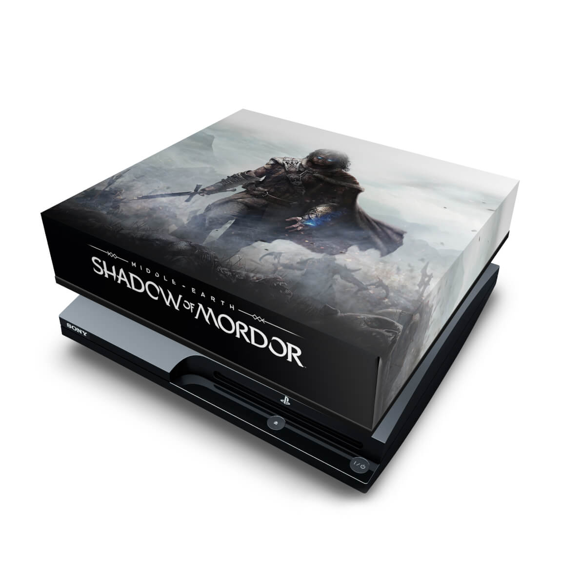 PS3 Slim Capa Anti Poeira - Shadow Of Mordor