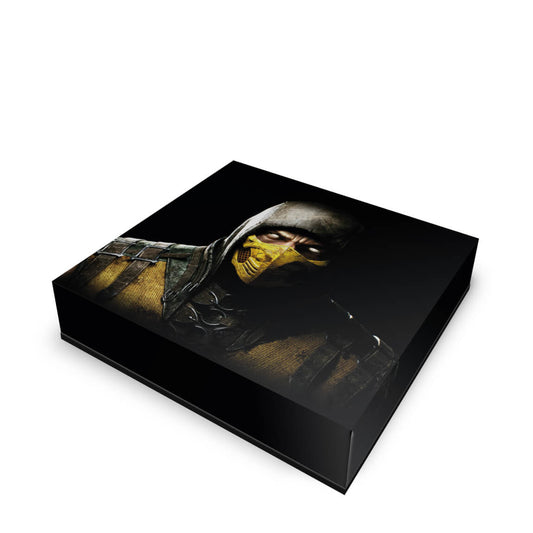 PS3 Slim Capa Anti Poeira - Mortal Kombat X Scorpion