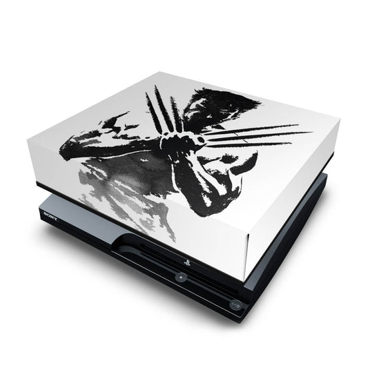 PS3 Slim Capa Anti Poeira - Wolverine X-men