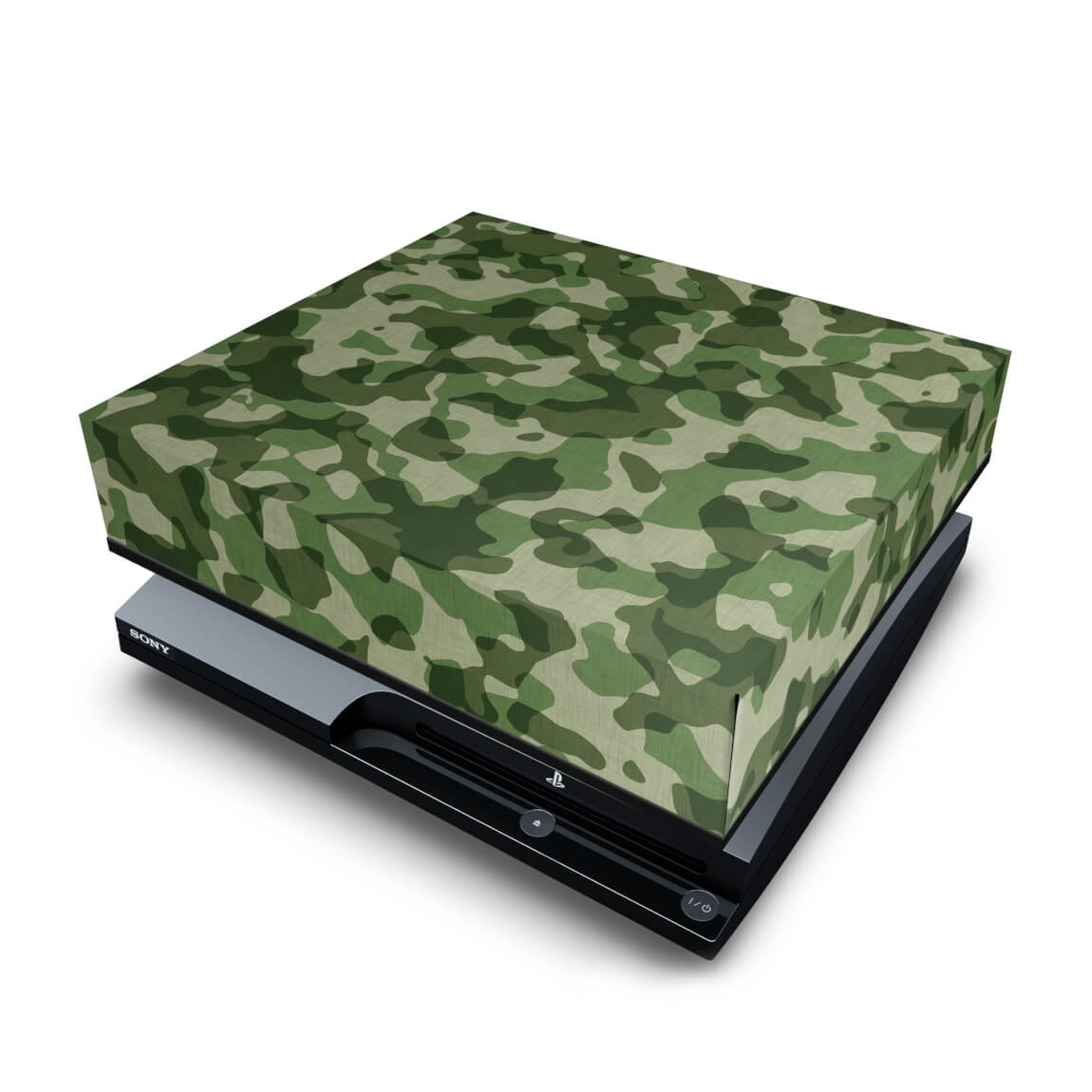 PS3 Slim Capa Anti Poeira - Camuflado #b