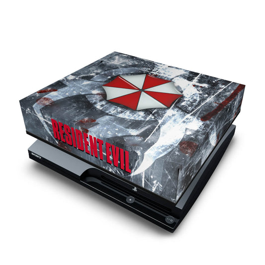 PS3 Slim Capa Anti Poeira - Resident Evil