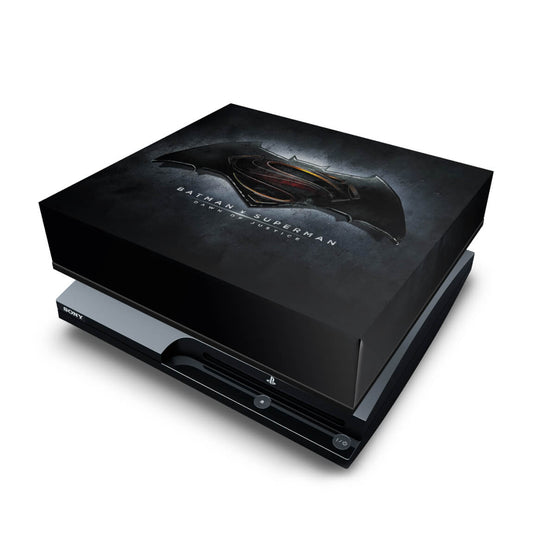 PS3 Slim Capa Anti Poeira - Batman Vs Superman