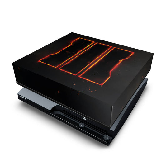 PS3 Slim Capa Anti Poeira - Call Of Duty Iii