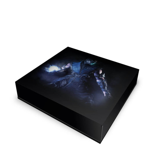 PS3 Slim Capa Anti Poeira - Mortal Kombat X Sub-zero
