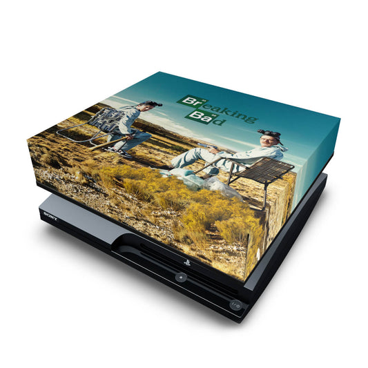 PS3 Slim Capa Anti Poeira - Breaking Bad