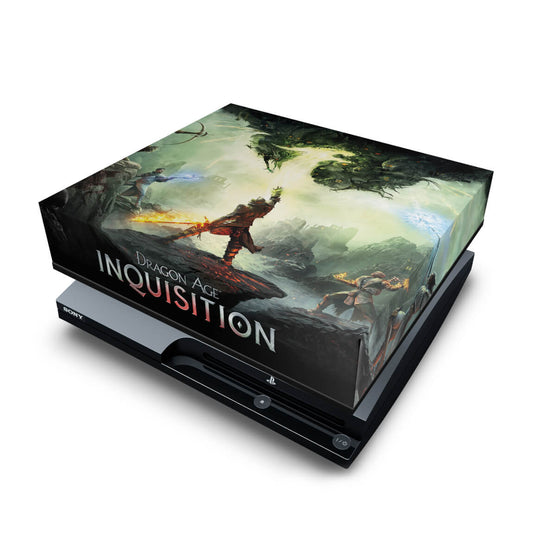 PS3 Slim Capa Anti Poeira - Dragon Age Inquisition