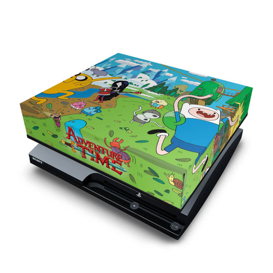 PS3 Slim Capa Anti Poeira - Hora De Aventura
