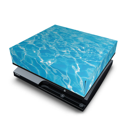 PS3 Slim Capa Anti Poeira - Aquático Água