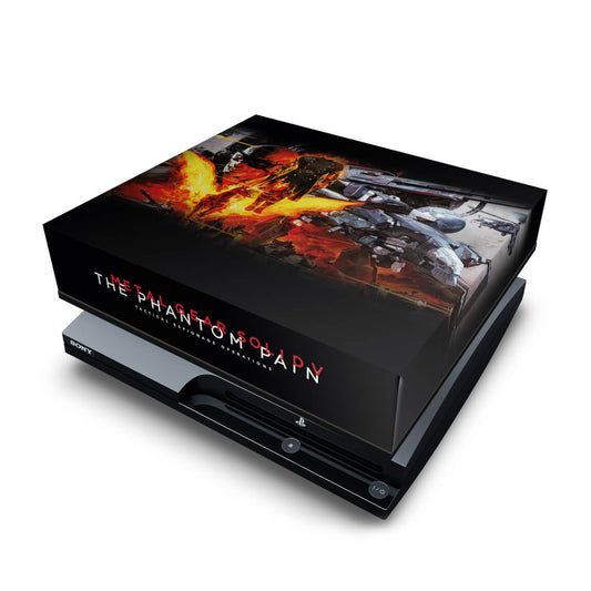PS3 Slim Capa Anti Poeira - Metal Gear Solid 5