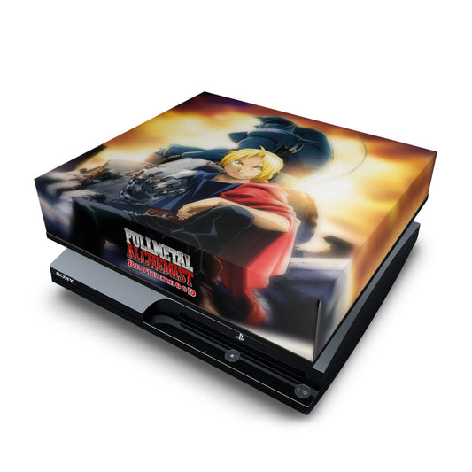 PS3 Slim Capa Anti Poeira - Fullmetal Alchemist