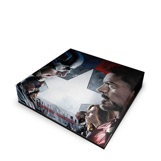 PS3 Slim Capa Anti Poeira - Capitão America Guerra