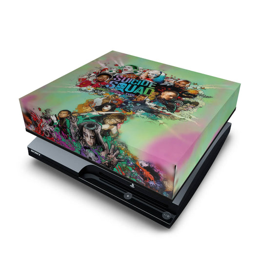 PS3 Slim Capa Anti Poeira - Esquadrão Suicida