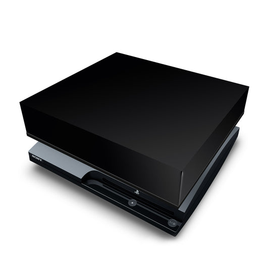 PS3 Slim Capa Anti Poeira - Preta All Black