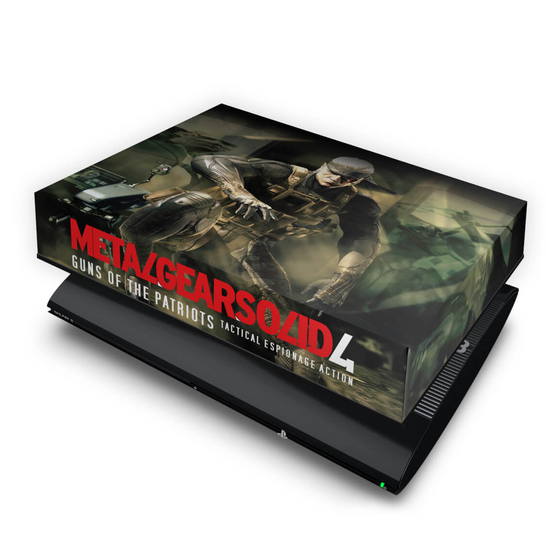 Capa Anti Poeira PS3 Super Slim - Metal Gear Solid #b