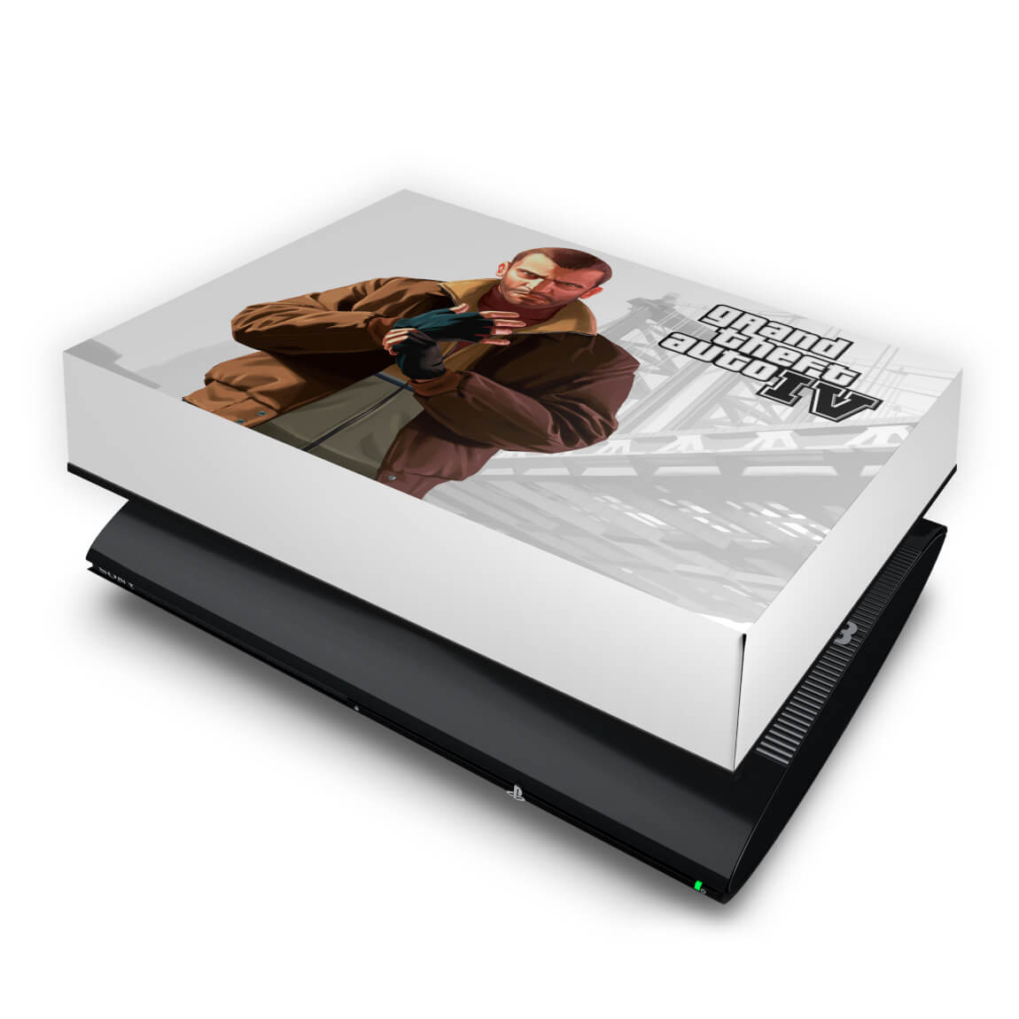 Capa Anti Poeira PS3 Super Slim - Gta Iv