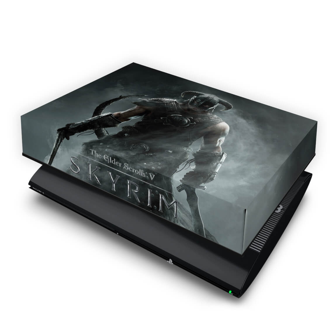 PS3 Super Slim Capa Anti Poeira - Skyrim