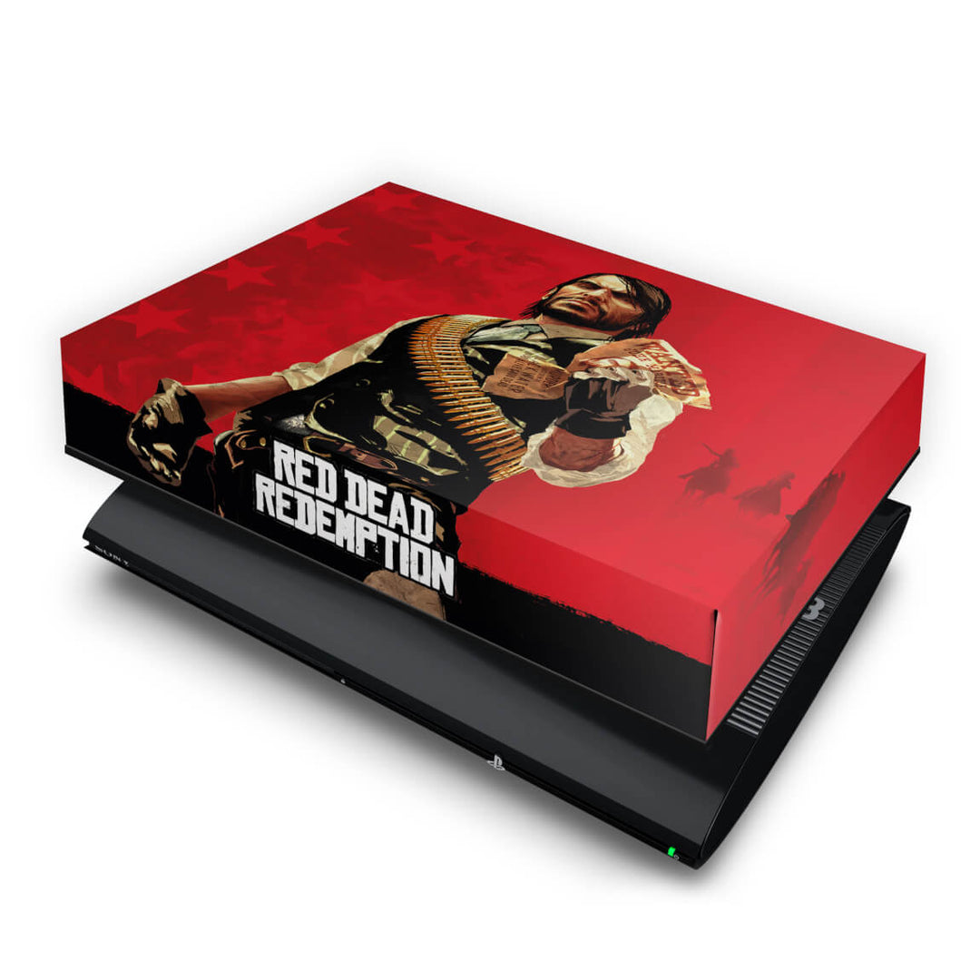 Capa Anti Poeira PS3 Super Slim - Red Dead Redemption
