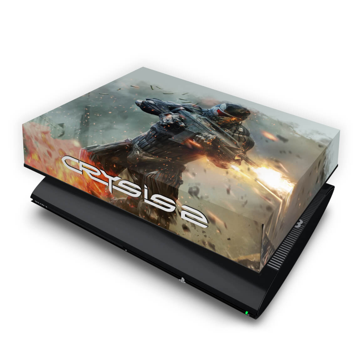 Capa Anti Poeira PS3 Super Slim - Crysis 2