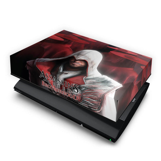 PS3 Super Slim Capa Anti Poeira -  Assassins Creed Brotherhood #A