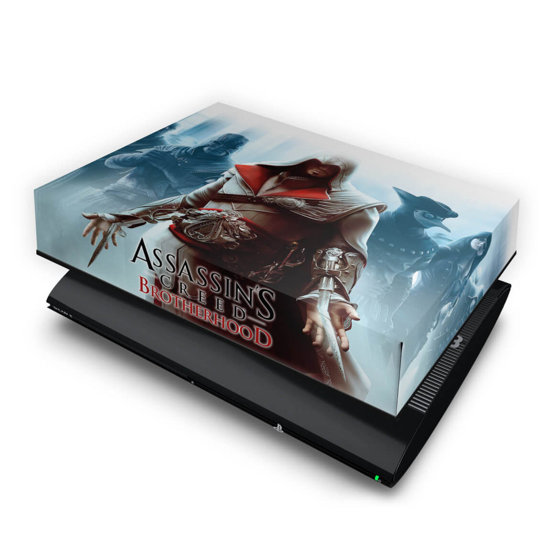 Capa Anti Poeira PS3 Super Slim - Assassins Creed Brotherhood #C