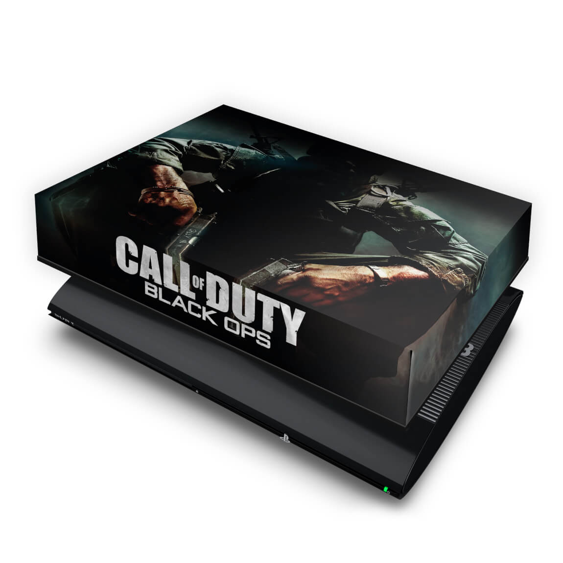 Capa Anti Poeira PS3 Super Slim - Call O Duty Black Ops