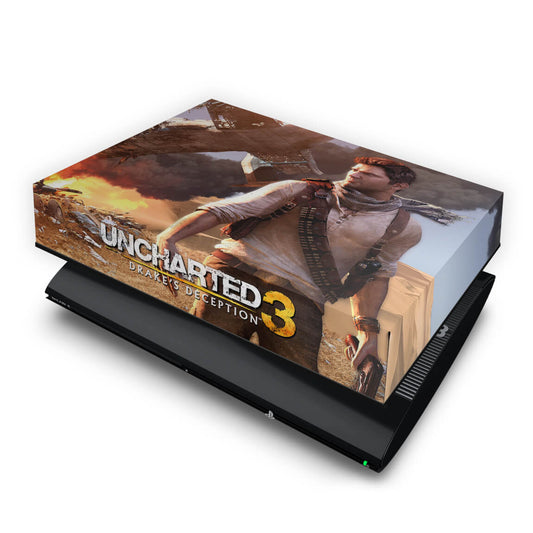 PS3 Super Slim Capa Anti Poeira - Uncharted 3
