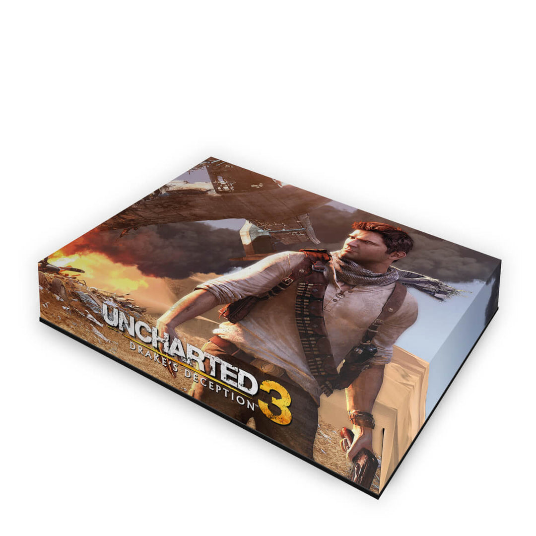 Capa Anti Poeira PS3 Super Slim - Uncharted 3 - Pop Arte Skins - foto 2