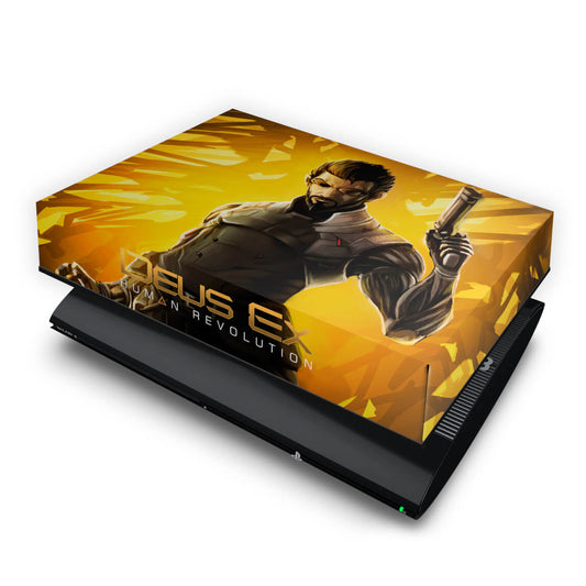 PS3 Super Slim Capa Anti Poeira - Deus Ex Human