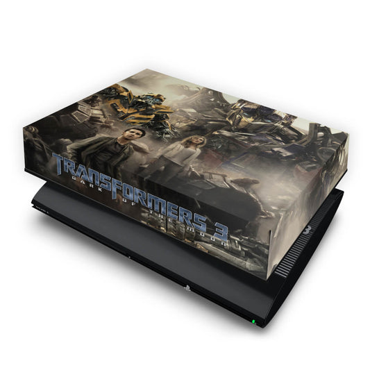 PS3 Super Slim Capa Anti Poeira - Transformers b
