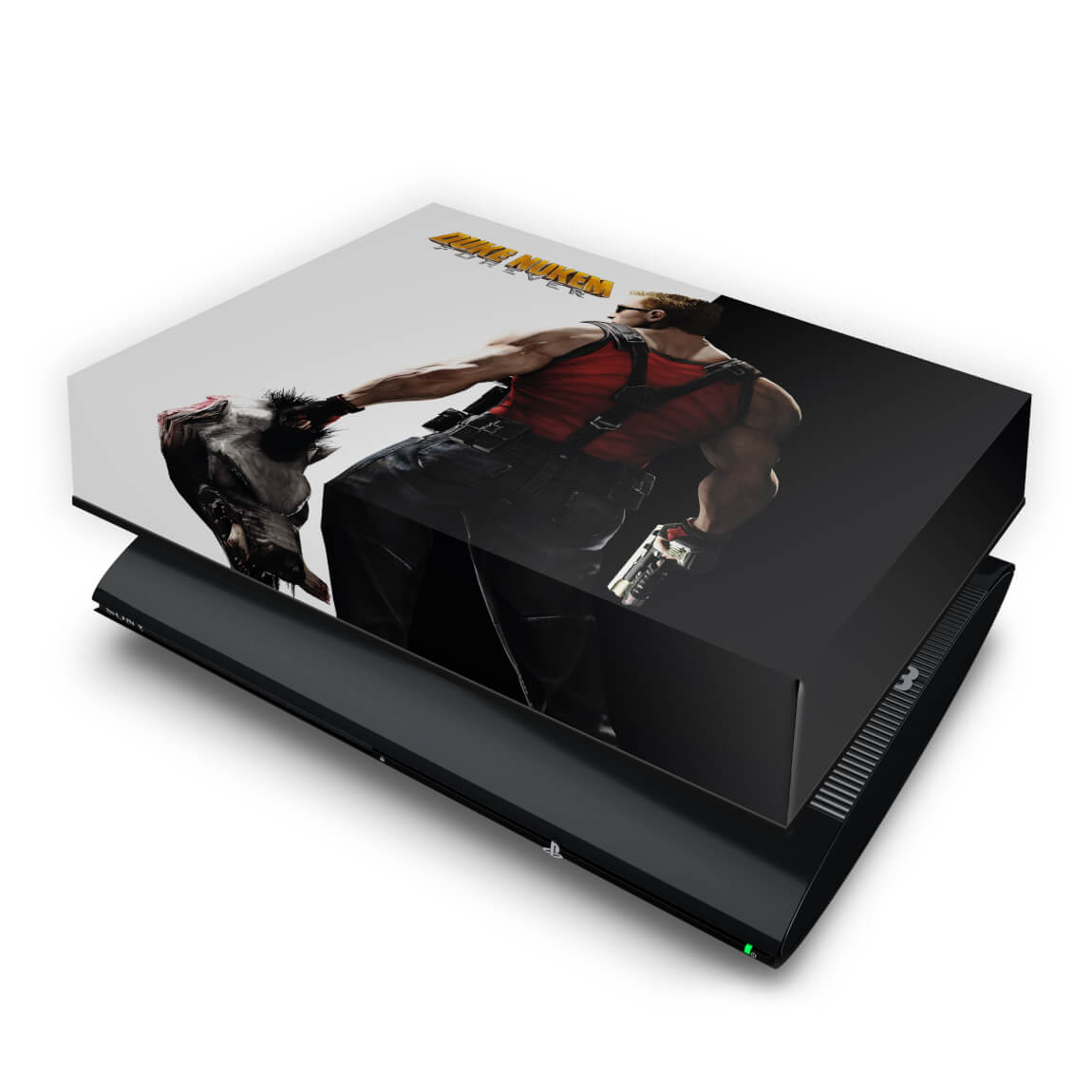 PS3 Super Slim Capa Anti Poeira - Duke Nukem Forever