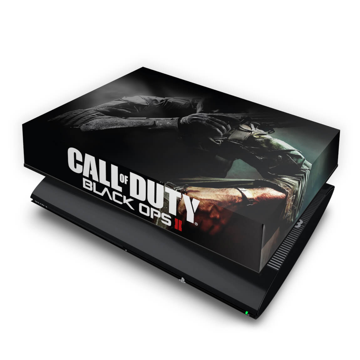 PS3 Super Slim Capa Anti Poeira - Call Duty Black Ops 2