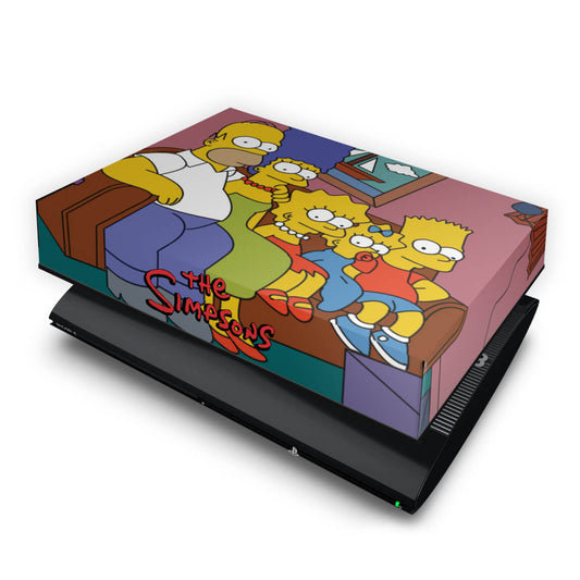 PS3 Super Slim Capa Anti Poeira - Simpsons