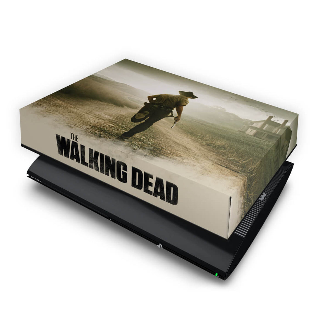 Capa Anti Poeira PS3 Super Slim - The Walking Dead