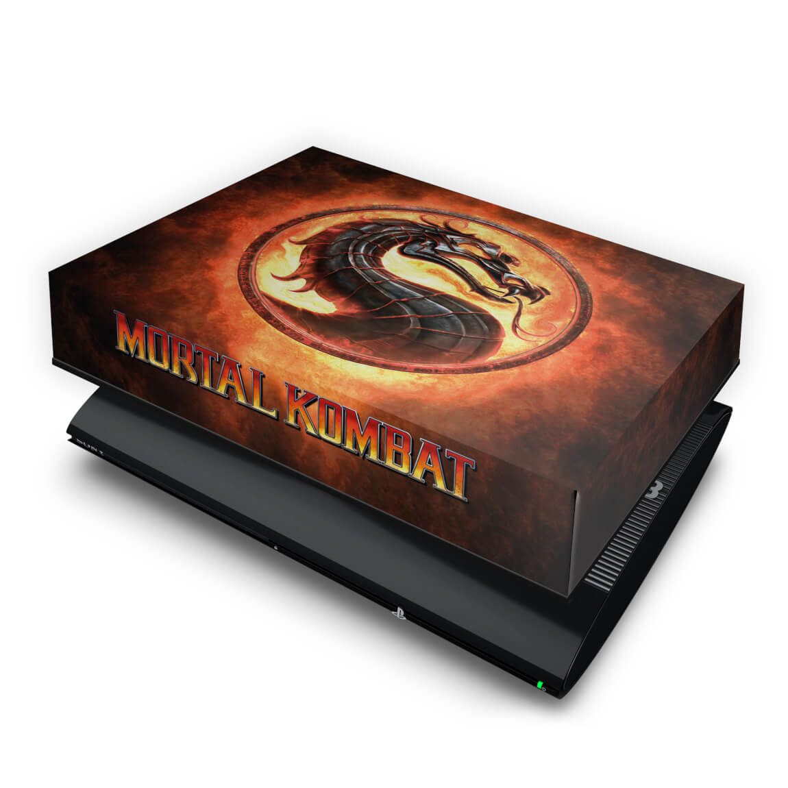 PS3 Super Slim Capa Anti Poeira - Mortal Kombat