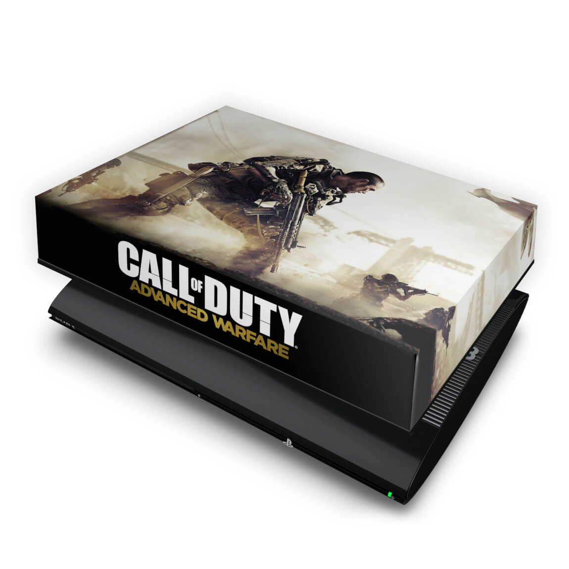 PS3 Super Slim Capa Anti Poeira - Call Of Duty Advanced Warfare