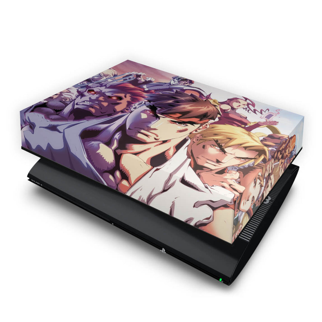 Capa Anti Poeira PS3 Super Slim - Street Fighter