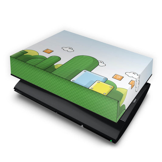 PS3 Super Slim Capa Anti Poeira - Super Mario Bros