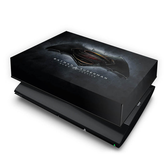 PS3 Super Slim Capa Anti Poeira - Batman Vs Superman