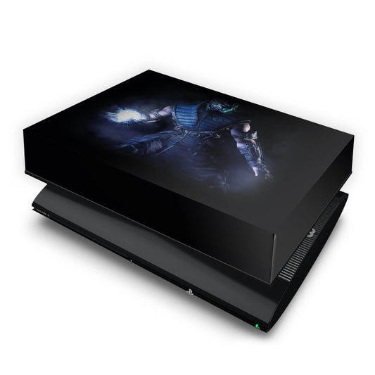 PS3 Super Slim Capa Anti Poeira - Mortal Kombat X Sub-zero