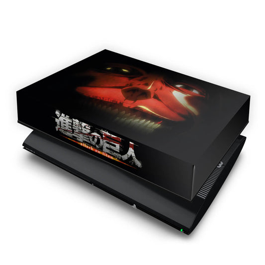 PS3 Super Slim Capa Anti Poeira - Attack On Titan #b