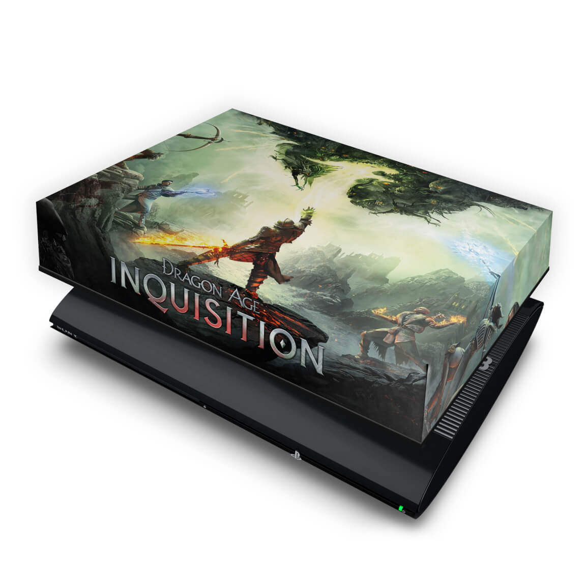 PS3 Super Slim Capa Anti Poeira - Dragon Age Inquisition