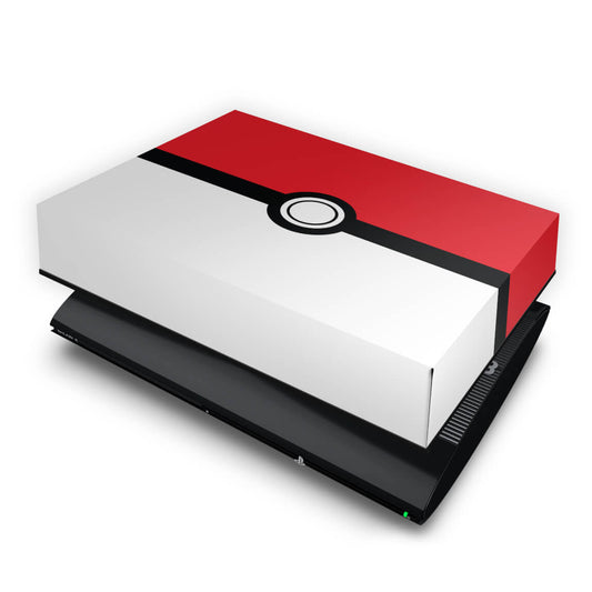 PS3 Super Slim Capa Anti Poeira - Pokemon Pokebola