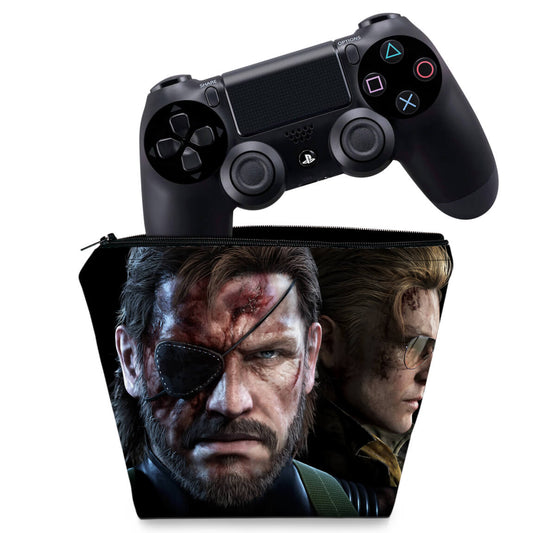 Capa PS4 Controle Case - Metal Gear Solid V